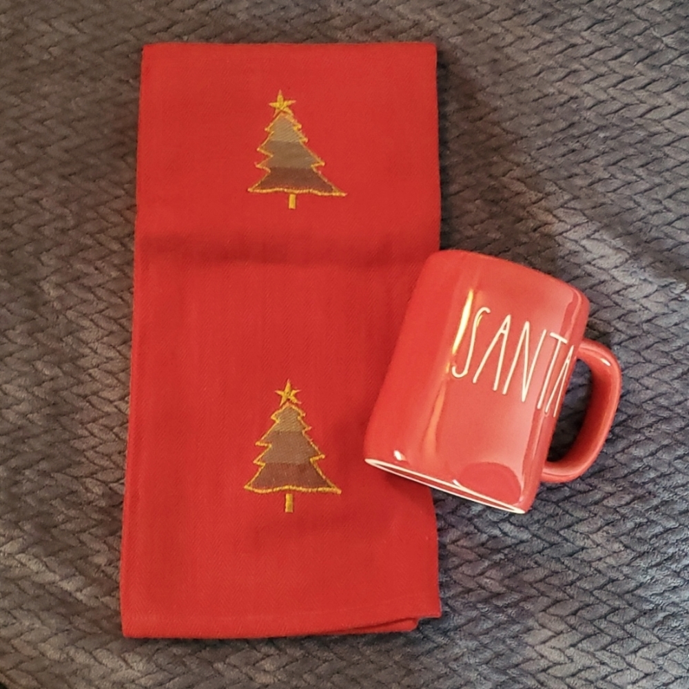 Santa Mug and Towel set